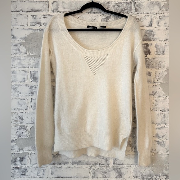 Moda International Sweaters - Super Soft Winter White Ivory Off-the-Shoulder Sweater